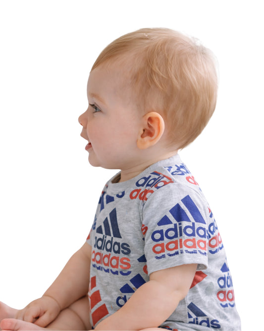 ADIDAS Baby Boys Casual Short Sleeve T-Shirt