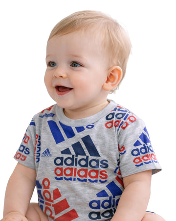 ADIDAS Baby Boys Casual Short Sleeve T-Shirt