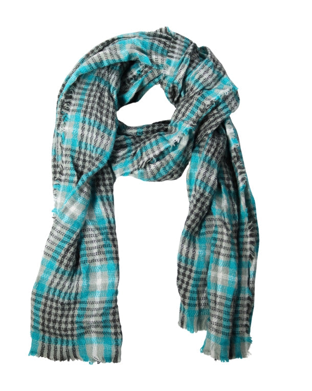 Women Stripe Oblong Scarf