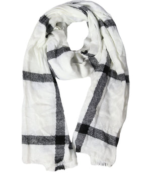 Women Stripe Oblong Scarf