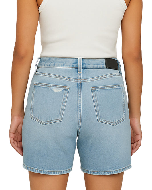 FOREVER21 Women Slim Rip Short