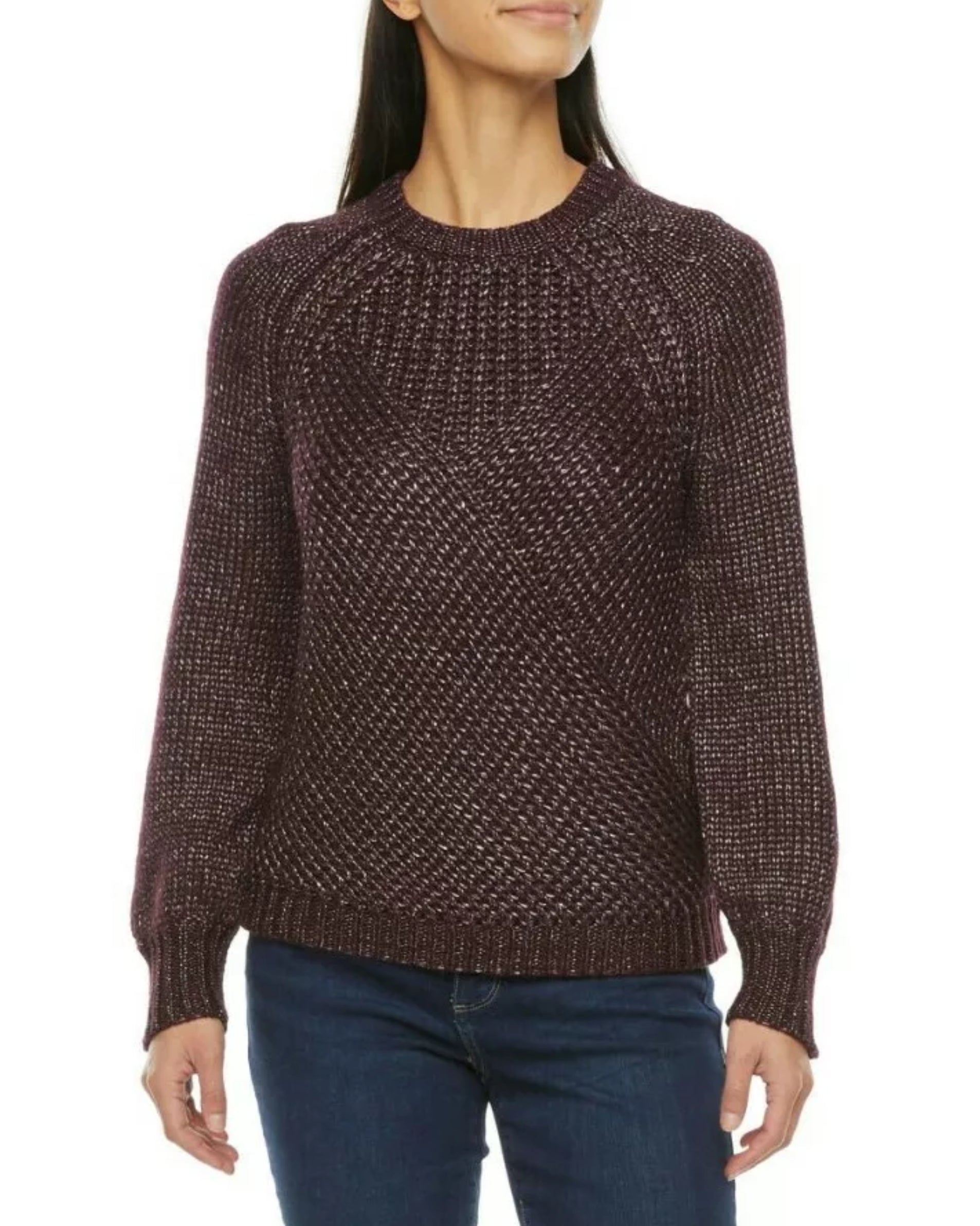 WORTHINGTON Women Long Sleeve Sweater