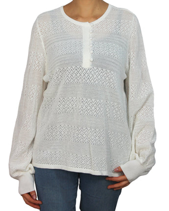 RYEGRASS Women Lace Trim Blouse