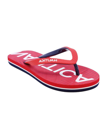 NAUTICA Kids Boys Flip Flops With Strap Slippers