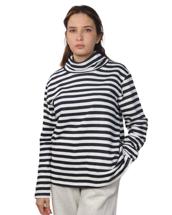 ST.JOHN'S BAY Women Stripe T-Shirt