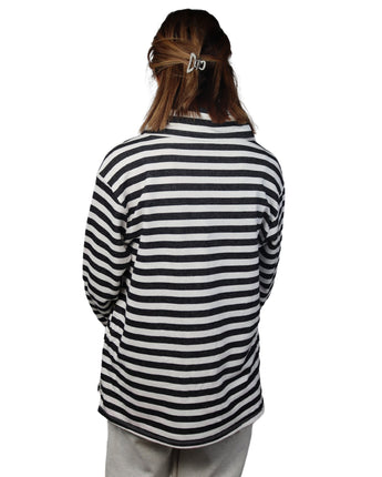 ST.JOHN'S BAY Women Stripe T-Shirt