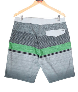 Men Stripe Swim Short