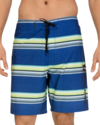 Men Stripped Swim Shorts