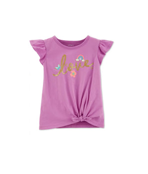 Baby Girls Love Printed T-Shirt