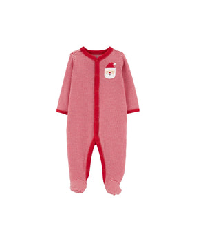 CARTER'S Baby Girls Stripe Christmas Jumpsuit