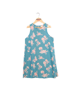 Girls Floral Shift Dress