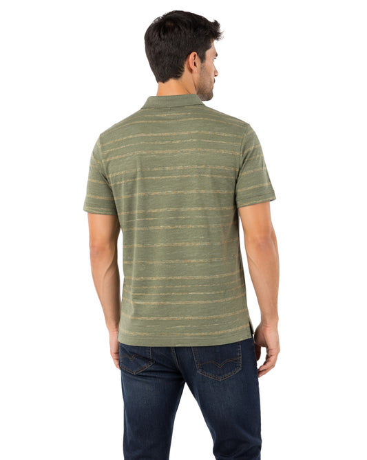 TIMBERLAND Men Polo Neck Stripped T-Shirt