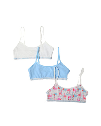 Girls 3 PCS Bra