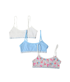 Girls 3 PCS Bra