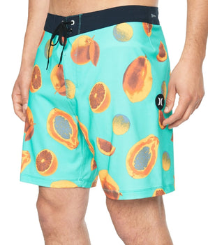 Men Fruits Printed Swimming Shorts