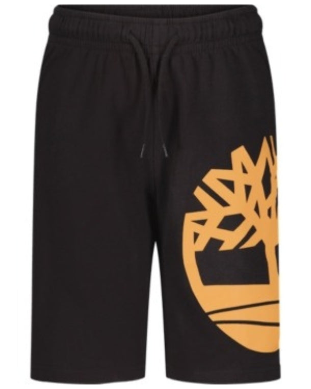 Boys Drawstring Logo Print Sport Shorts 