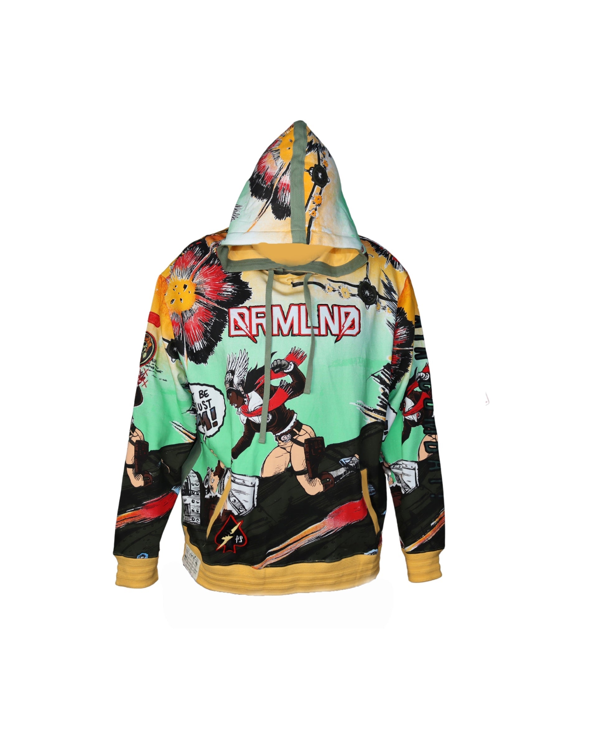 DREAMLAND Men Graphic Hoodie