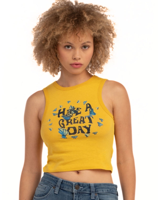 Women Cropped Tank Top