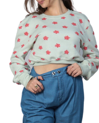 MIGHTY FINE Women Floral Sweater