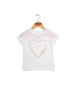 Girls Heart Graphic T-Shirt