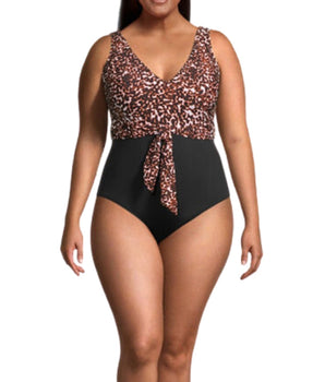 Women Allover Printed Swim Overall