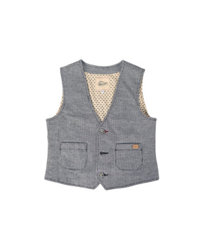 ORIGINAL MARINES Boys Plaid Vest