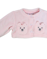 ORIGINAL MARINES Baby Girls Warmth Bear Pockets Jacket