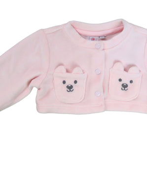 ORIGINAL MARINES Baby Girls Warmth Bear Pockets Jacket