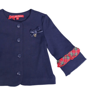 ORIGINAL MARINES Baby Girl Bow Design Jacket