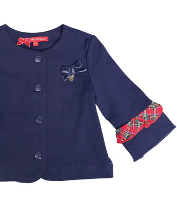 ORIGINAL MARINES Baby Girl Bow Design Jacket