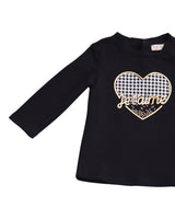 ORIGINAL MARINES Baby Girls Heart Graphics T-Shirt