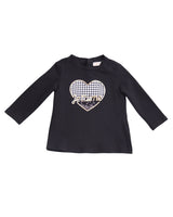 ORIGINAL MARINES Baby Girls Heart Graphics T-Shirt