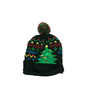 Boys Christmas Tree Beanie Warmth Hat