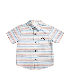 Boys Striped Polo Shirt