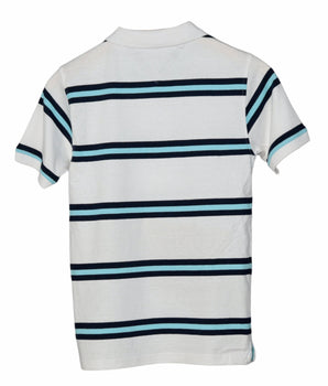 TOMMY HILFIGER Boys Stripe Polo Short Sleeve