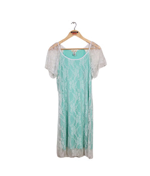 Women Short Sleeve Dress/unclear pic