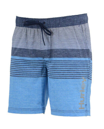 Men Stripped Swimming Shorts