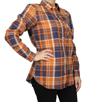 COLUMBIA Women Lined Shirts