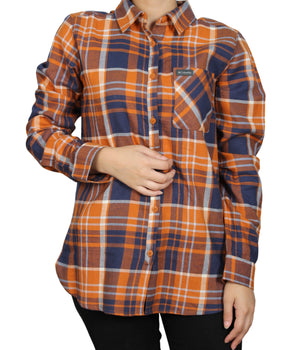 COLUMBIA Women Lined Shirts