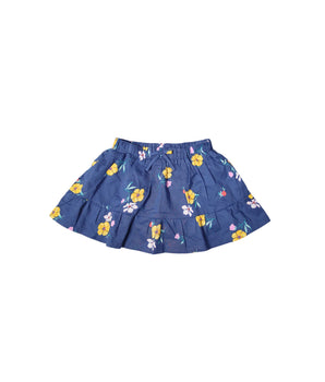 Girls Floral Skirt