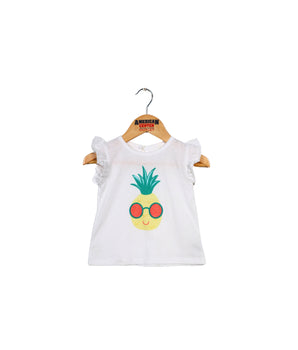 Baby Girls Pineapple T-Shirt