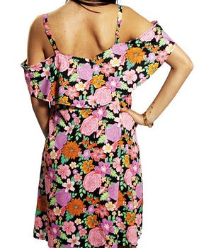 Women Floral Sleeveless Dress