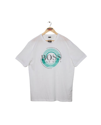 HUGO BOSS Men Logo Sign T-Shirt