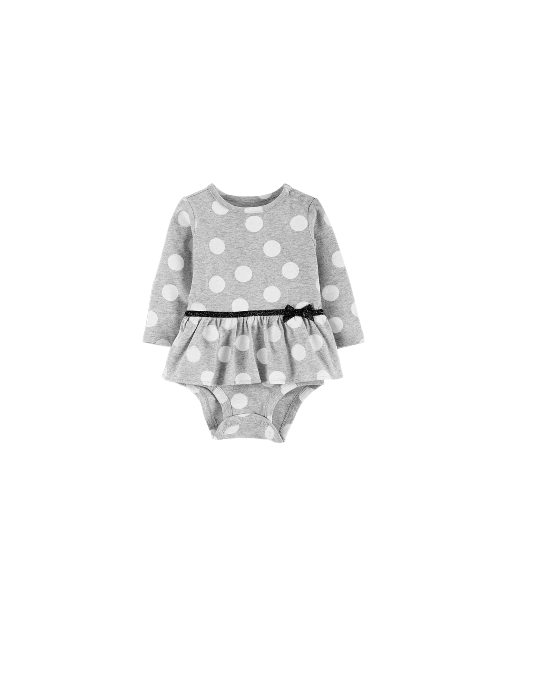 CARTER'S Baby Girls Dots Ruffle Jumpsuit