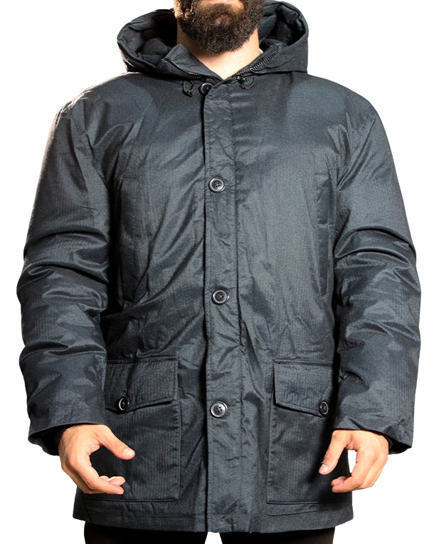 Men Hooded Regular Jacket