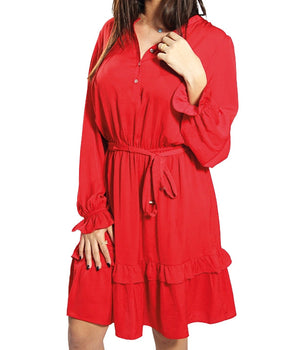 Women Long Sleeve Dress