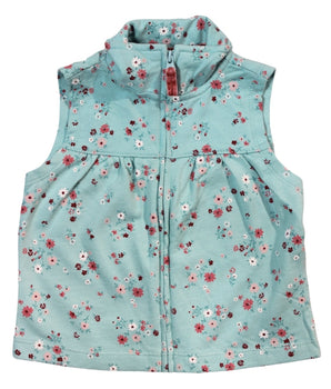 Girls Floral Vest