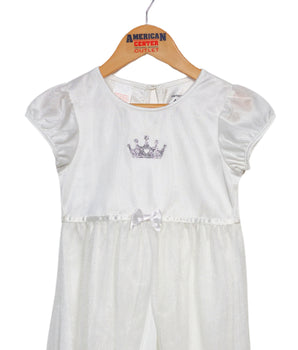 Girls Crown Graphics Dress