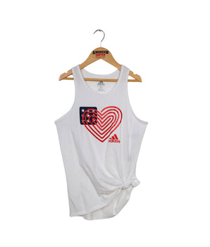 Girls Heart Strauss Tank Top