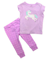 Baby Girl Unicorn Set 2 Pcs